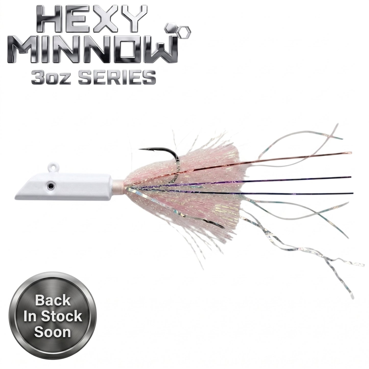 Hexy Minnow® 3oz Series Hex Head Jig