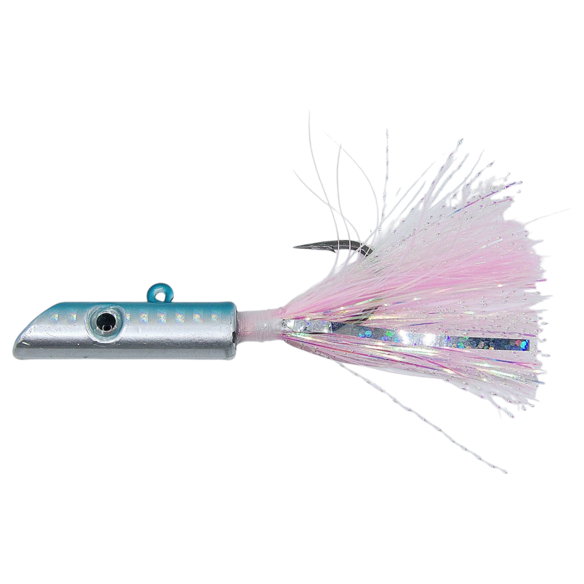 Premium Hex Head Jigs - Round Aquamarine 