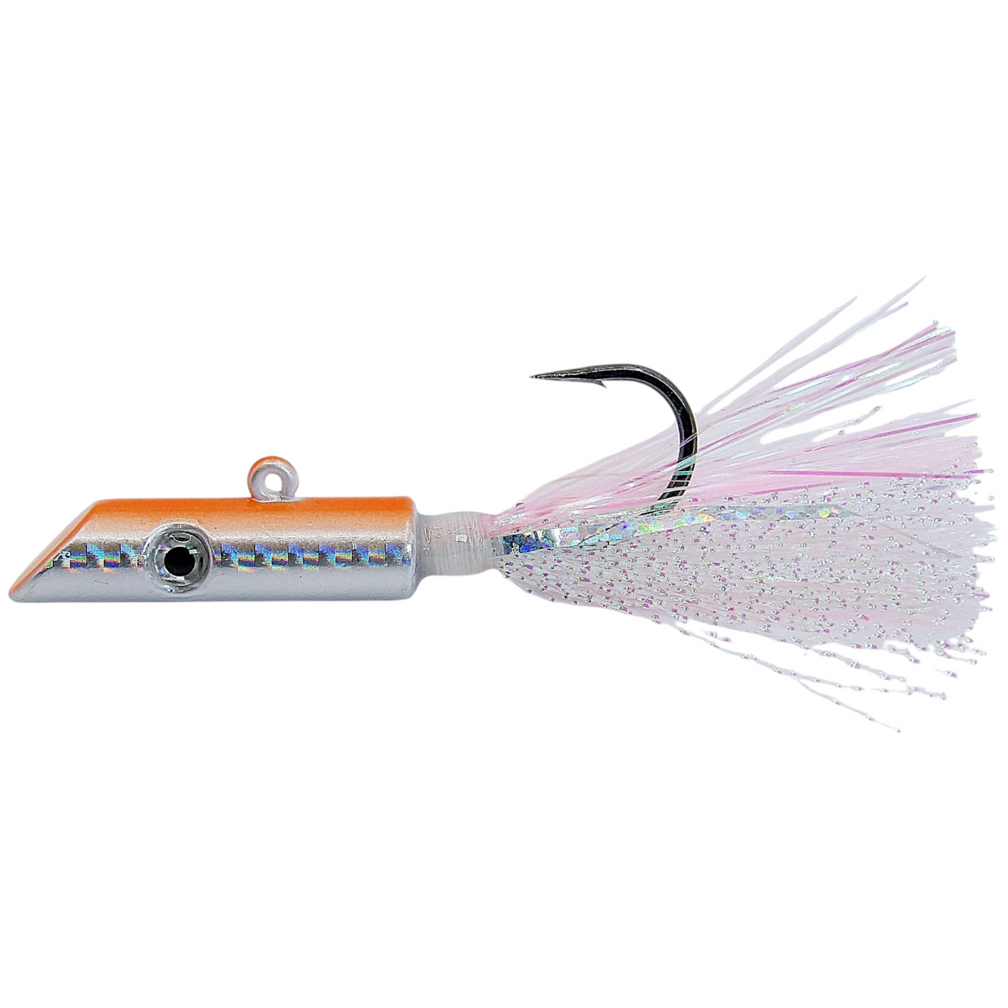 Premium Hex Head Jigs - Round Glass Minnow Bullet Shaped
