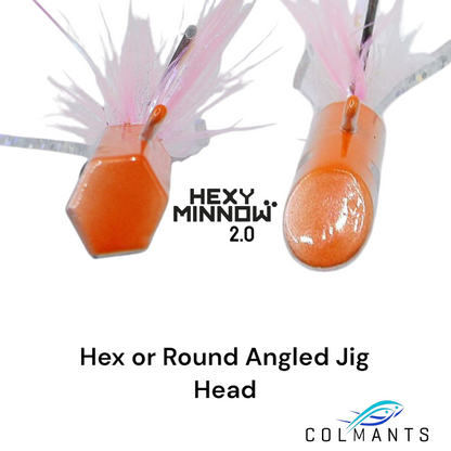 Premium Hex Head Jigs - Hex and Round