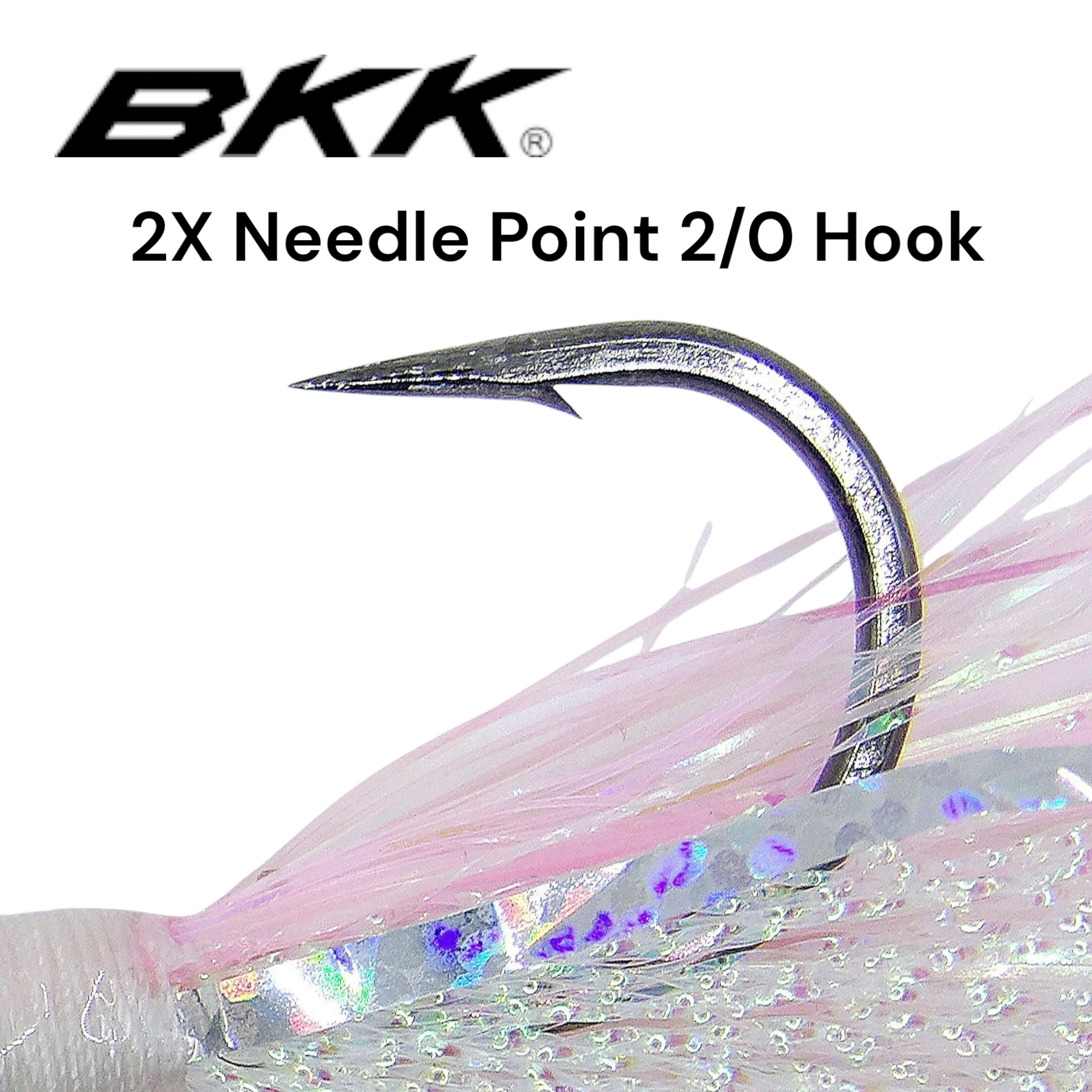 Premium Hex Head Jigs - BKK Black Nickle Hooks