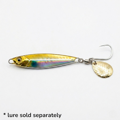 FlashTail Spinner Blade Single Hooks