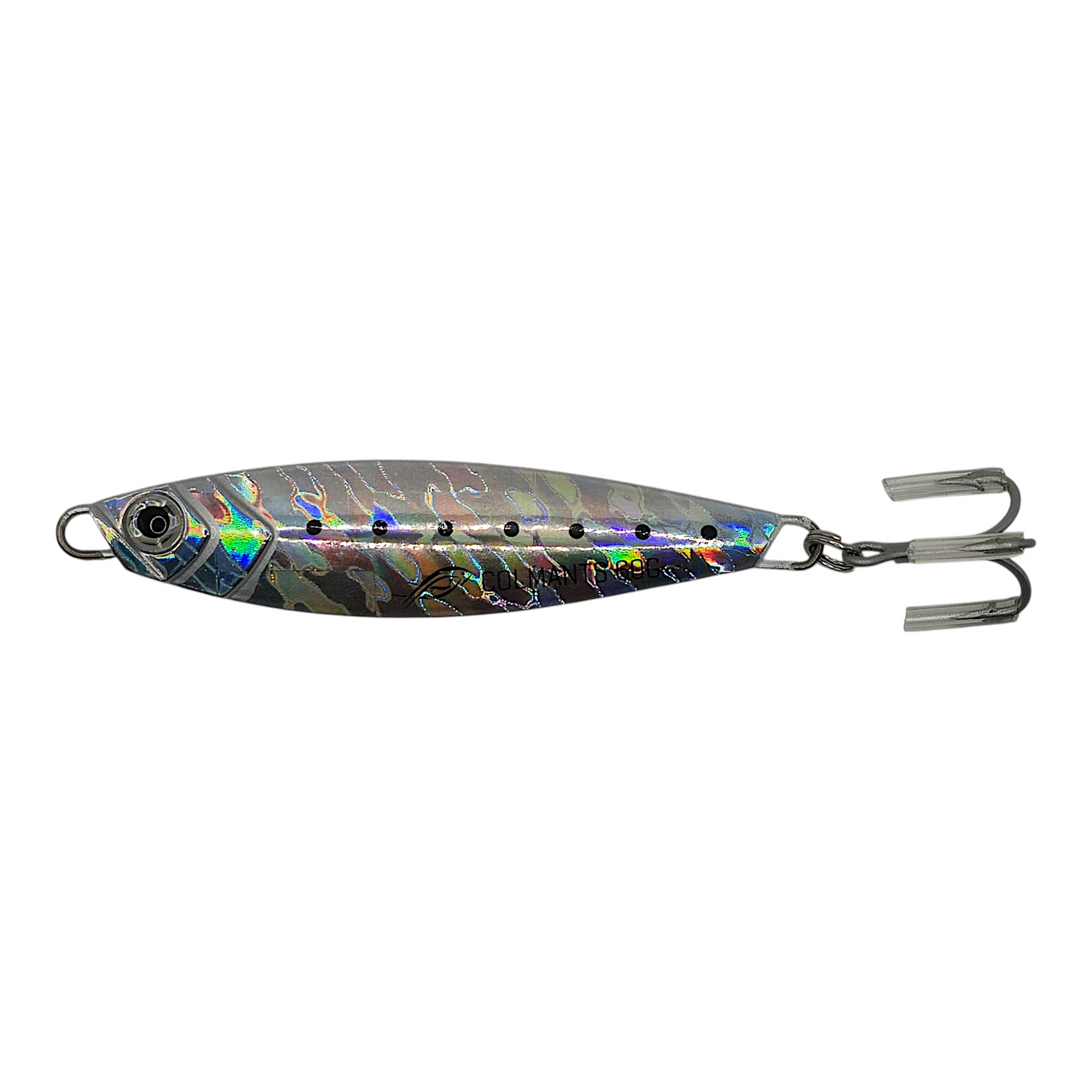 Castman Casting Minnow Silver. Holographic finish. best saltwater fishing lure. Long casting. 2oz