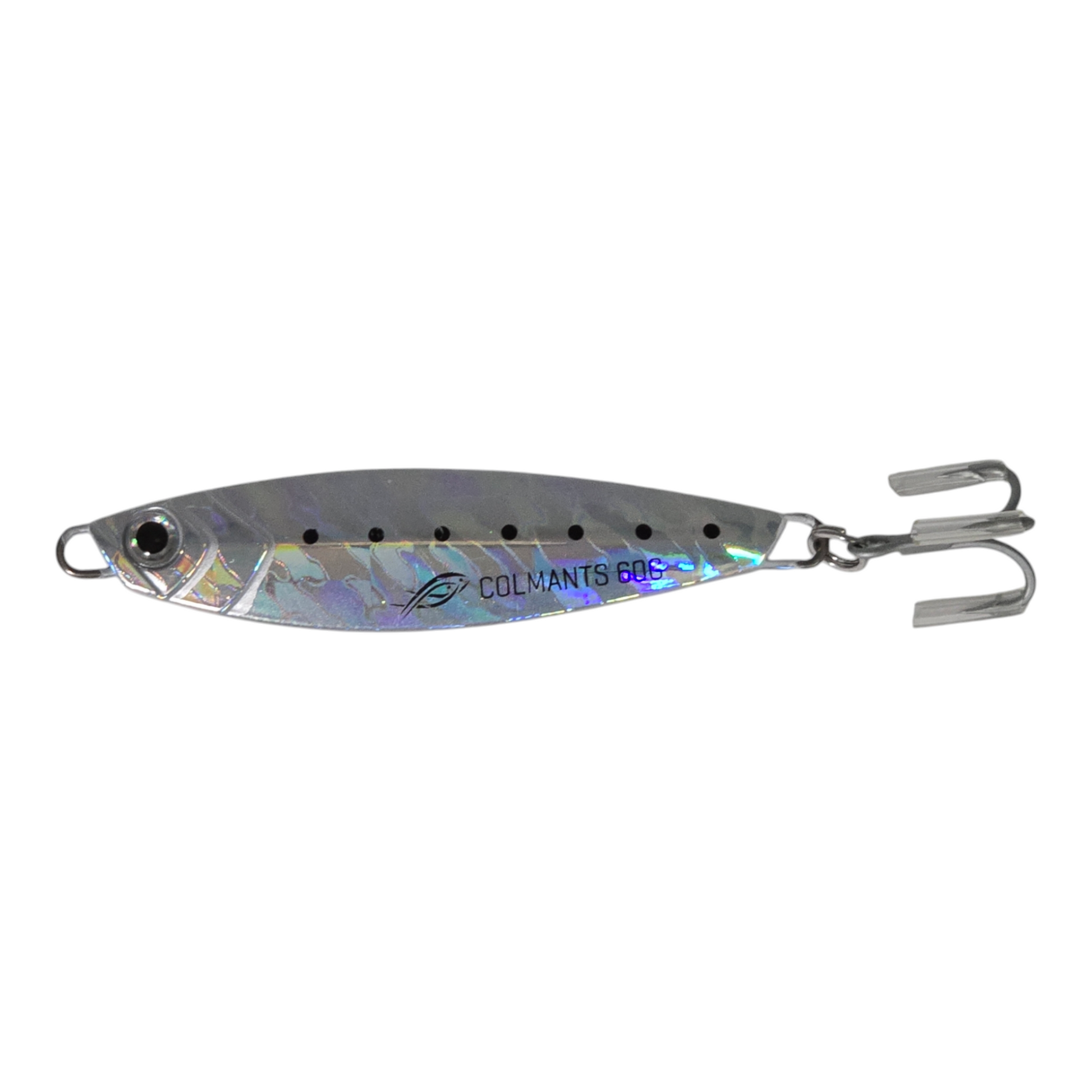 Castman Casting Minnow Silver. Holographic finish. best saltwater fishing lure. Long casting.