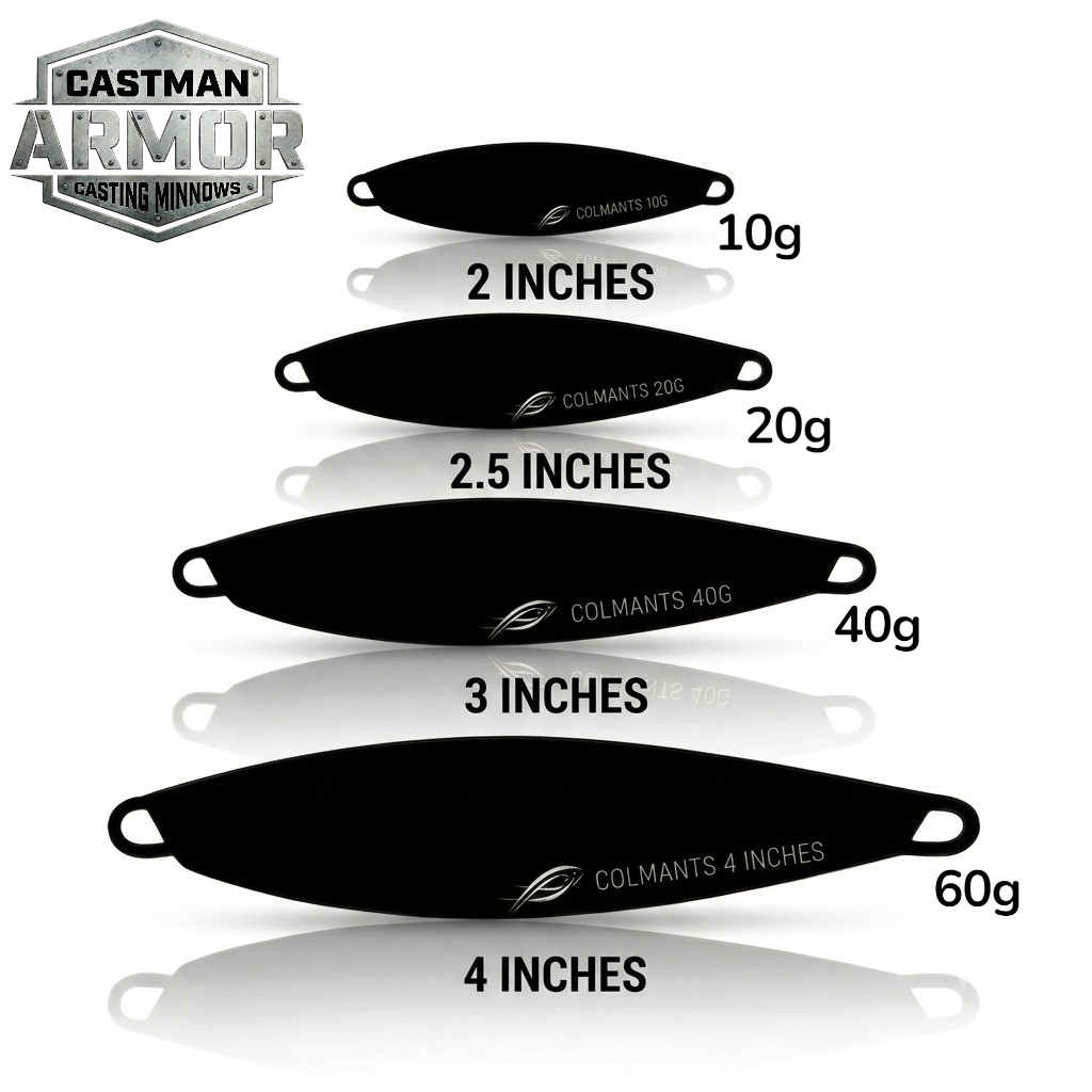 CastMan™ ARMOR Casting Minnows