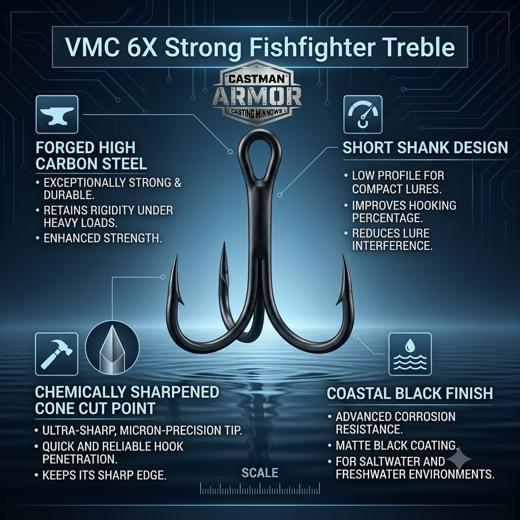 CastMan™ ARMOR Casting Minnows