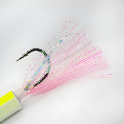Best spanish mackerel lure jig.  Hexy Minnow Chartreuse