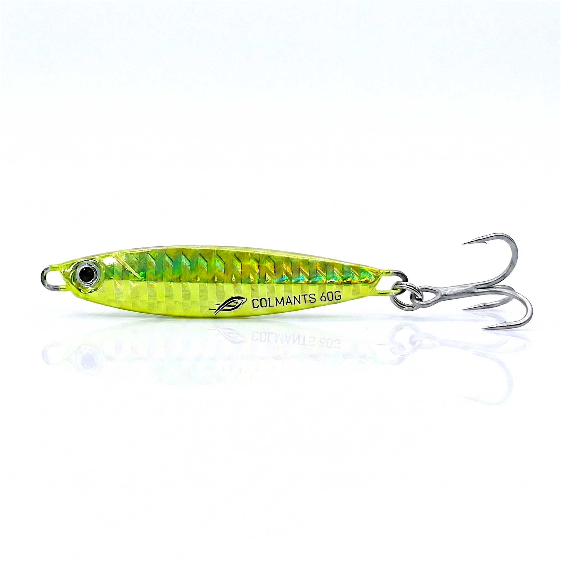 CastMan Lime Chartreuse Shore Jig Long Casting Minnow Fishing Lure 20g:3/4oz