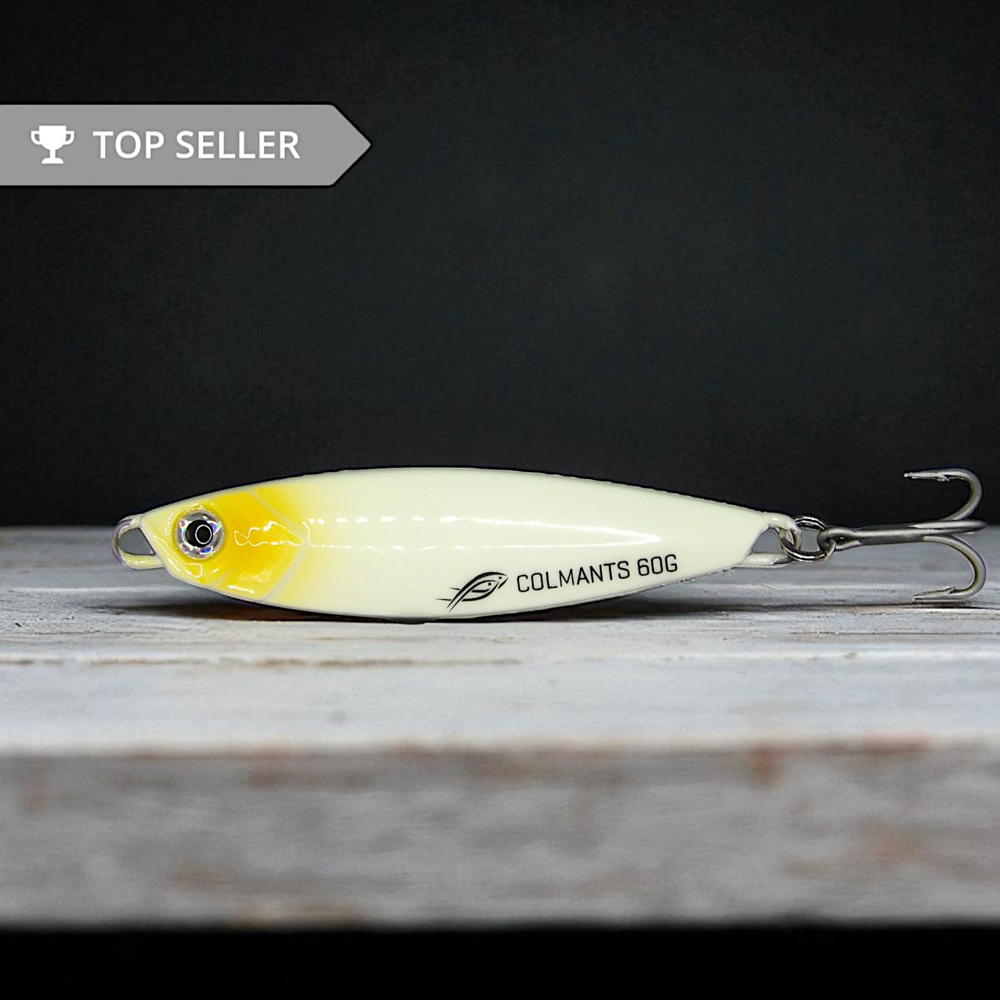 Glow in the dark long casting metals. Fishing lures