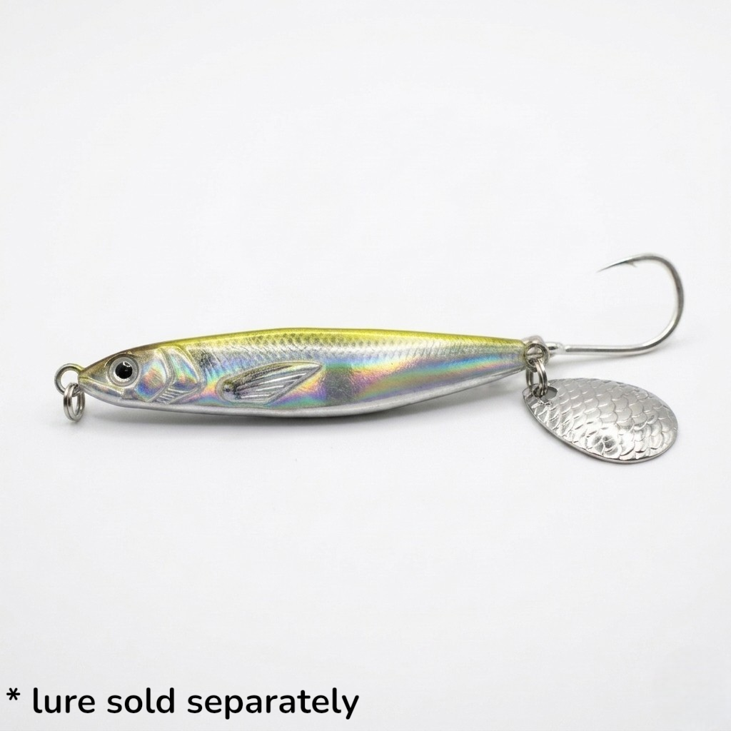 FlashTail Spinner Blade Single Hooks