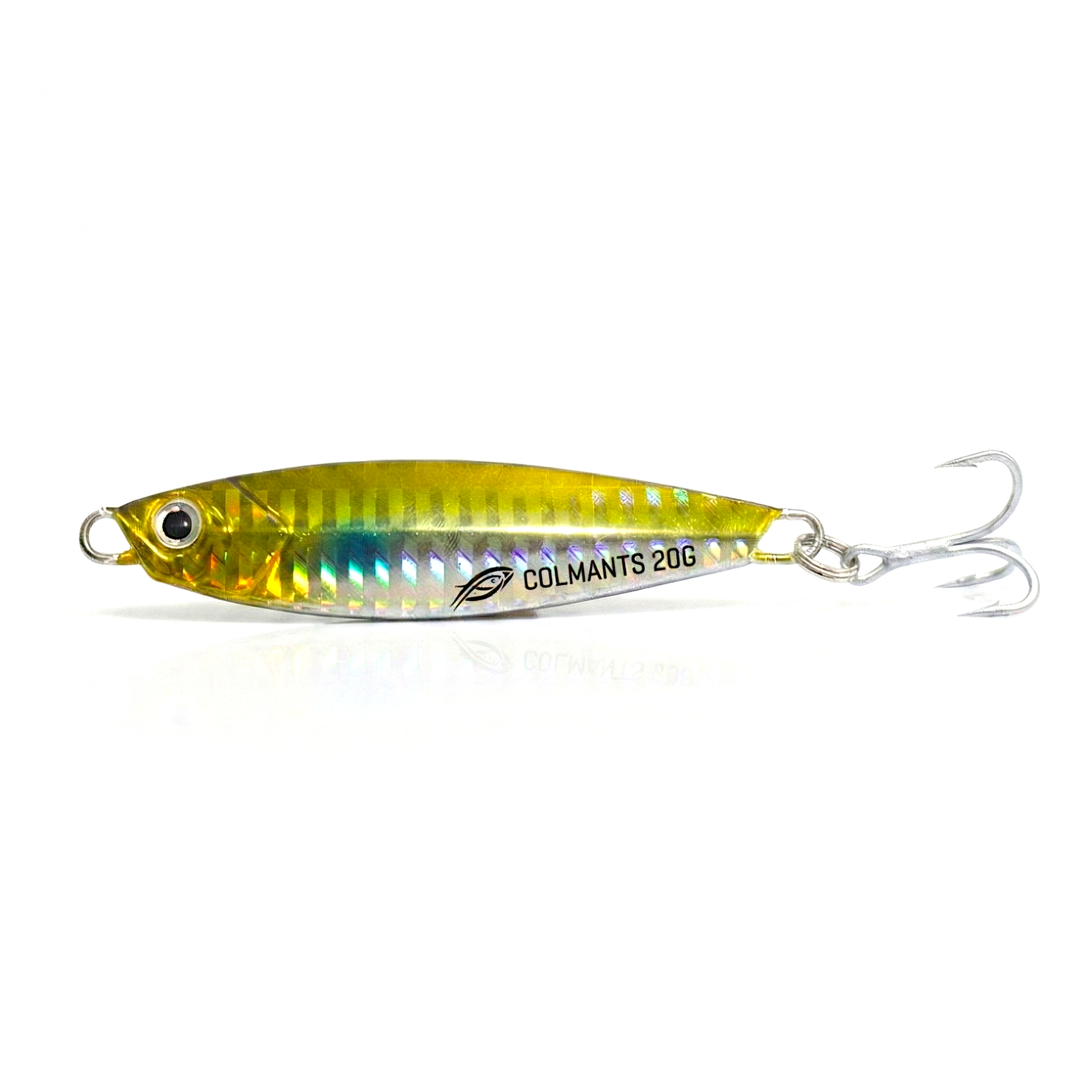 CastMan Gold/Blue Shore Jig Casting Minnow Lure 20g:3/4oz CastMan Gold/Blue Shore Jig Casting Minnow Lure 20g:3/4oz