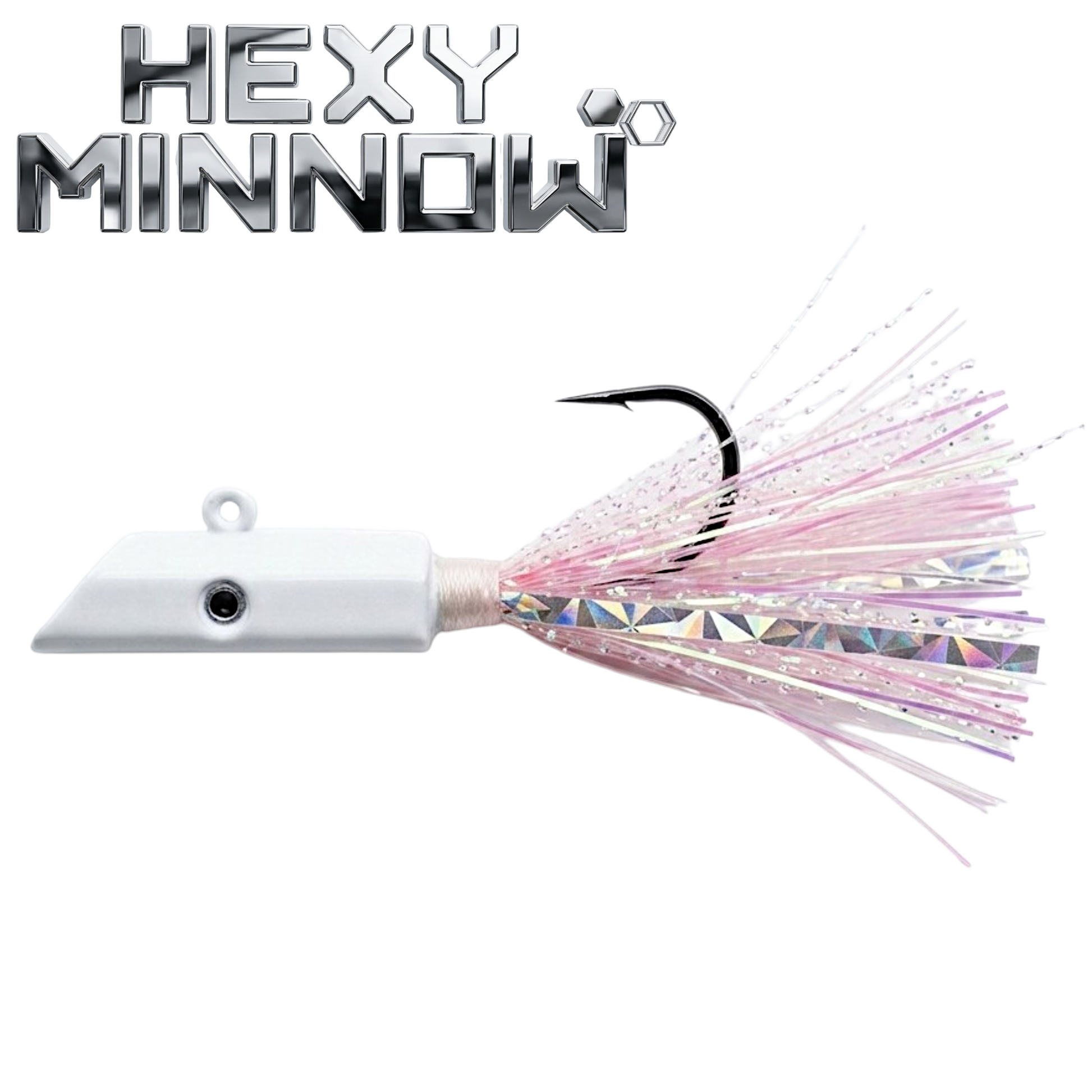 Hexy Minnow Hex Head Jigs, Pier & Surf