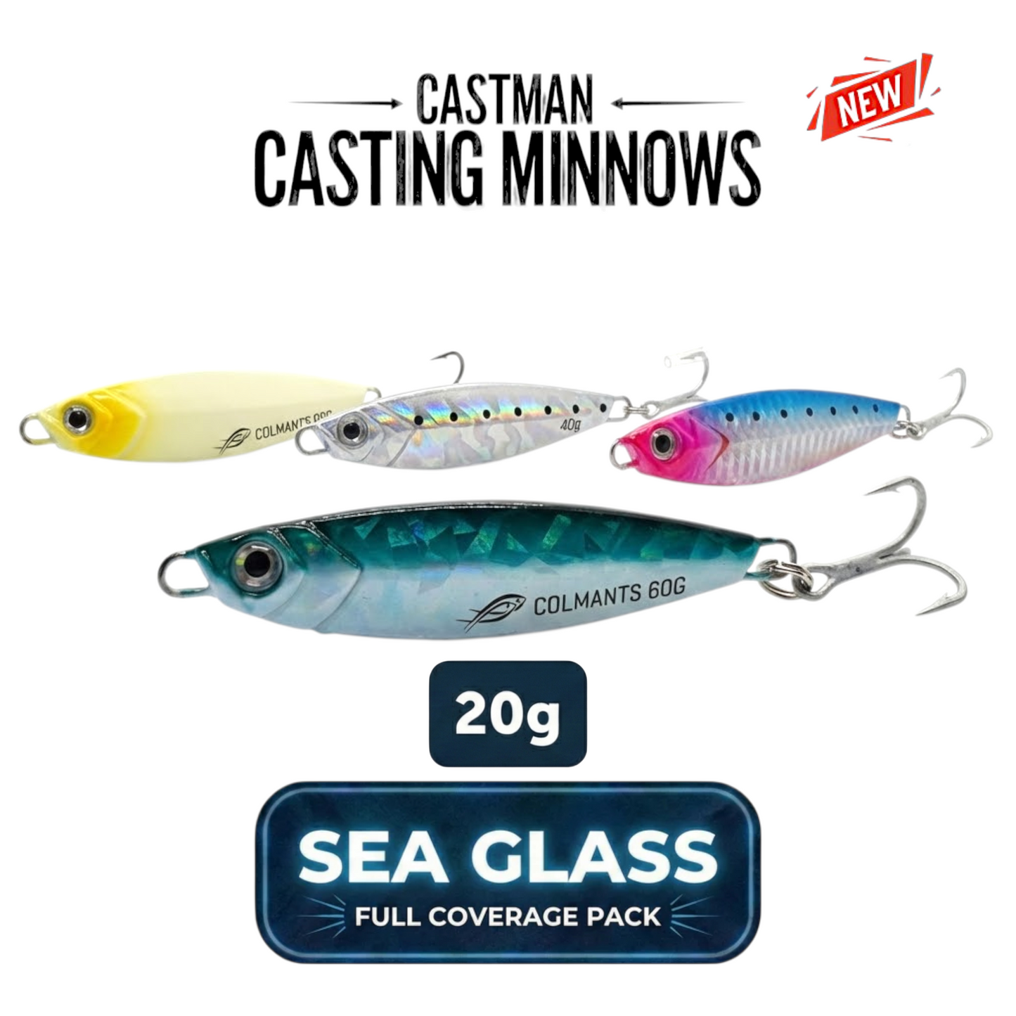 Castman Sea Glass FC 20g Pack