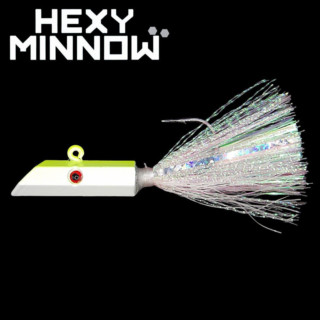Hexy Minnow Chartreuse 3 Pack