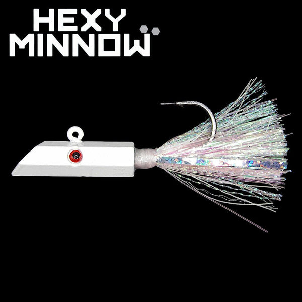 Hexy Minnow White 3 Pack
